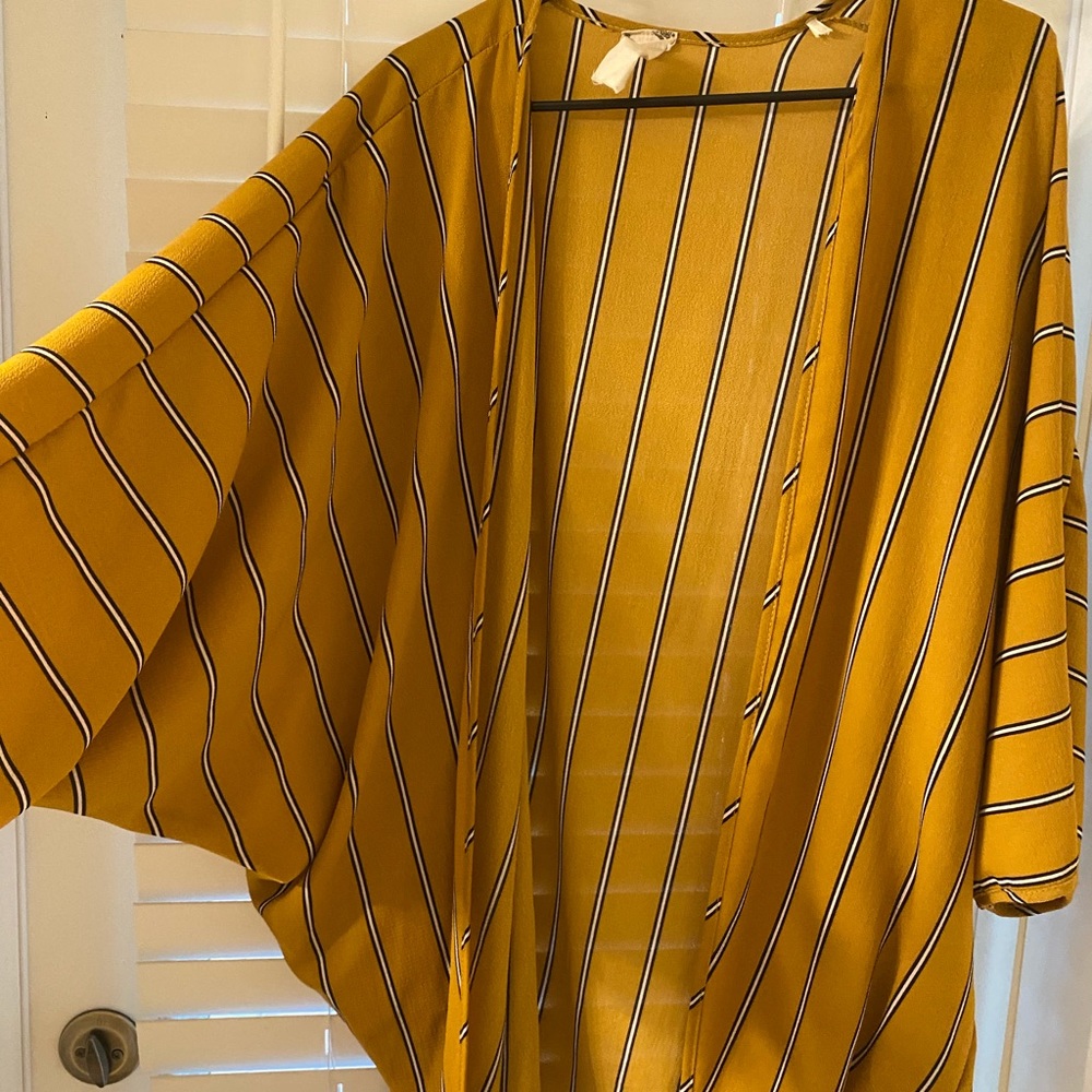 Mustard Yellow Kimono
